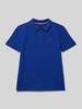 Tommy Hilfiger Teens T-Shirt mit Label-Print Royal