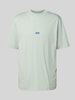 Hugo Blue T-Shirt mit Label-Patch Modell 'Nieros' Mint