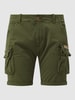 Alpha Industries Cargoshorts mit Stretch-Anteil Oliv