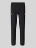 EA7 Emporio Armani Stoffen broek met elastische band Zwart