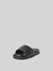 Kenzo Slides mit Label-Print Black