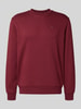 Tommy Jeans Regular Fit Sweatshirt aus Baumwoll-Mix Bordeaux