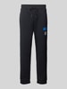 Hugo Blue Sweatpants met elastische band, model ‘Nimaytro’ Zwart