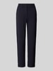 MaxMara Leisure Slim Fit Stoffhose mit Eingrifftaschen Modell 'ADEPTO' Marine