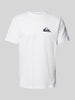 Quiksilver T-shirt met labelprint Wit