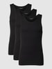 Tommy Hilfiger Tanktop mit Label-Detail im 3er-Pack Black