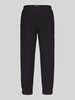 Stehmann Barrel Leg Hose mit angedeuteten Taschen Modell 'Rachell' Black