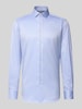 Christian Berg Men Regular fit zakelijk overhemd met extra lange mouwen Bleu