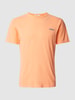 MC2 Saint Barth T-Shirt mit Label-Stitching Modell 'DOVER' Orange