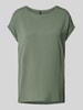 Vero Moda T-shirt met kapmouwen, model 'AVA' Rietgroen