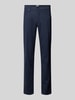 Brax Stoffen broek met viscose in 5-pocketmodel, model 'Cadiz' Marineblauw