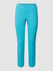 Cambio Stoffen broek met siernaden, model 'RANEE EASY KICK' Lichtturquoise