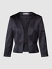 Christian Berg Cocktail Blazer met sjaalkraag Marineblauw gemêleerd