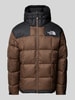 The North Face Regular fit gewatteerd jack met labelstitching, model 'LHOTSE' Donkerbruin