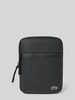 Lacoste Schoudertas met labelpatch Zwart