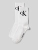 Calvin Klein Jeans Socken mit elastischem Rippenbündchen im 2er-Pack Weiss