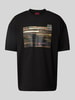 HUGO T-Shirt mit Motiv-Print Modell 'Daveley' Black