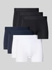 MCNEAL Slim Fit Trunks mit Logo-Detail im 7er-Pack Black