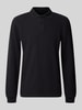MCNEAL Relaxed Fit Poloshirt aus elastischem Baumwoll-Mix Black