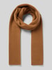 MCNEAL Sjaal van puur kasjmier Cognac
