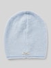 MAERZ Muenchen Beanie mit Label-Patch Hellblau