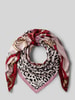 Liu Jo White Tuch mit Label-Stitching Modell 'Foulard' Pink