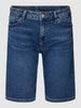 Esprit Korte jeans met stretch, model 'Denim' Donkerblauw