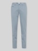 Brax Smalle broek van katoenmix model 'Fabio' Blauw