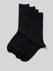 BOSS Socken mit Label-Print im 4er-Pack Black