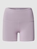 REVIEW Shorts mit Inside-Out-Nähten Purple