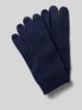 Polo Ralph Lauren Handschoenen van wol met labelstitching Marineblauw