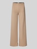 ICHI Broek met elastische band, model 'KATINE Taupe