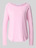 Rich & Royal Gebreide pullover van puur katoen Roze