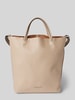 LIEBESKIND BERLIN Handtasche aus Leder mit Label-Detail Modell 'HERA' Sand