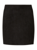 Vero Moda Spódnica mini z materiału skóropodobnego Czarny
