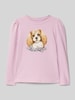 Name It Longsleeve mit Rundhalsausschnitt Modell 'MONI' Rosa