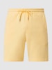 YOUNG POETS SOCIETY Sweatshorts aus Baumwolle Modell 'Fynn' Gelb