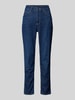 MAC Jeans in verkürzter Passform Modell 'MELANIE' Dunkelblau