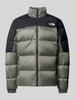 The North Face Gewatteerd jack met opstaande kraag, model 'DIABLO' Lichtgrijs