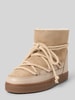 INUIKII Boots met vetersluiting model 'Classic' Beige
