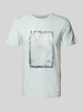 Tom Tailor Denim Regular fit T-shirt van puur katoen Mintgroen