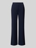 Christian Berg Woman Flared Cut Hose mit elastischem Bund Dunkelblau
