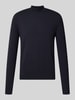 HUGO Regular Fit Pullover aus Viskose-Mix Modell 'San Marc-CV' Dunkelblau