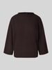 OPUS Pullover mit 3/4-Arm Modell 'Gulopi' Schoko