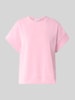 Rich & Royal T-Shirt mit elastischen Abschlüssen Rosa