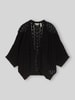 Tom Tailor Oversized Bolero aus Baumwoll-Mix Black