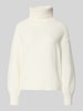 s.Oliver RED LABEL Regular Fit Rollkragenpullover aus Baumwoll-Mix Offwhite