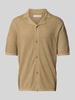 Jack & Jones Freizeithemd mit Knopfleiste Modell 'ORION' Beige