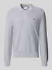 Lacoste Regular Fit Poloshirt aus reiner Baumwolle Hellgrau