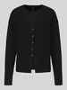 VERO MODA Strickjacke mit Rundhalsausschnitt Black